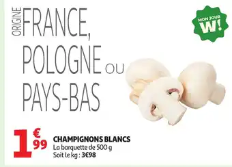 Auchan Champignons blancs offre