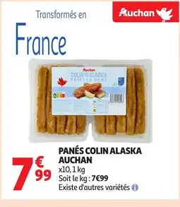 Auchan AUCHAN Panés colin alaska offre