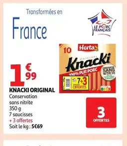 Auchan KNACKI Original offre