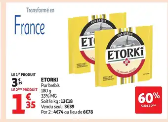 Auchan ETORKI offre