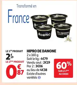 Auchan HIRPO de danone offre