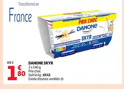 Auchan DANONE Skyr offre