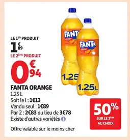 Auchan FANTA Orange offre
