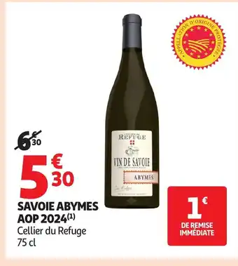 Auchan Savoie abymes aop 2024 offre