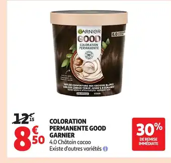 Auchan GARNIER Coloration permanente good offre
