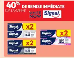 Auchan SIGNAL Sur la gamme offre