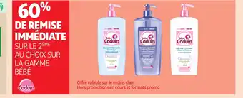 Auchan CADUM Sur la gamme offre