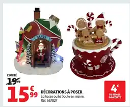 Auchan Décorations à poser offre