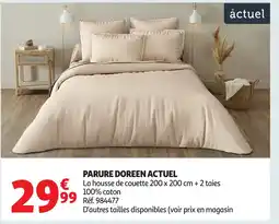 Auchan ACTUEL Parure doreen offre
