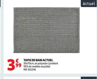 Auchan ACTUEL Tapis de bain offre