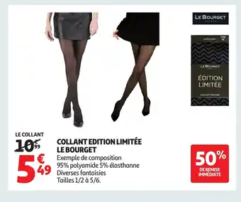 Auchan LE BOURGET Collant edition limitée offre