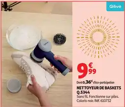Auchan QILIVE Nettoyeur de baskets offre