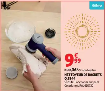 Auchan QILIVE Nettoyeur de baskets offre