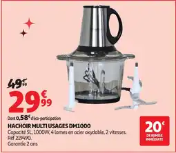 Auchan Hachoir multi usages dm1000 offre