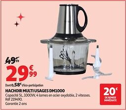 Auchan Hachoir multi usages dm1000 offre