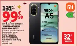 Auchan XIAOMI Smartphone redmi a5 4g 64go offre