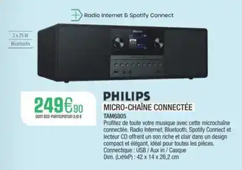 Extra PHILIPS Micro-chaîne connectée offre