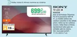 Extra SONY Tv led 4k k50s35b offre