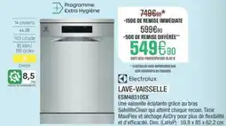 Extra ELECTROLUX Lave-vaisselle esm48310sx offre