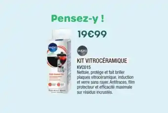 Extra WPRO Kit vitrocéramique kvc015 offre