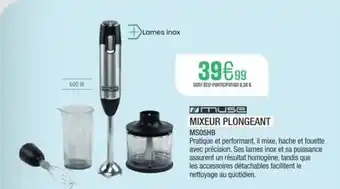 Extra MUSE Mixeur plongeant ms05hb offre