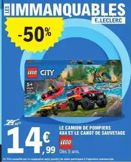E.Leclerc LEGO City offre