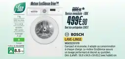 Proxi Confort BOSCH Lave-linge wge02201fr offre