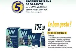 Proxi Confort Kit de démarrage kdw025 offre