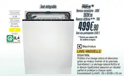 Proxi Confort ELECTROLUX Lave-vaisselle eeq47305l offre