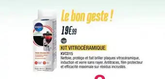 Proxi Confort WPRO Kit vitrocéramique kvc015 offre