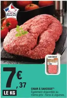 E.Leclerc Express Chair à saucisse offre