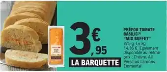 E.Leclerc Express Mix - préfou tomate basilic mix buffet offre