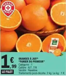 E.Leclerc Express Oranges à jus offre