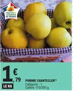 E.Leclerc Express Pomme chantecler offre