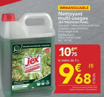 METRO Jex professionnel - nettoyant multi-usages offre