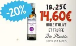Naturalia BIO PLANÈTE Huile d'olive et truffe offre