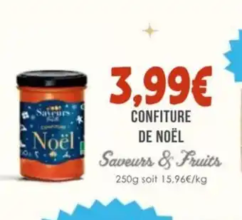 Naturalia SAVEURS & FRUITS Confiture de noël offre
