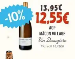 Naturalia VIN DENUZIÈRE Aop mâcon village offre