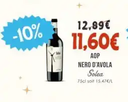 Naturalia SOLEA Aop nero d'avola offre