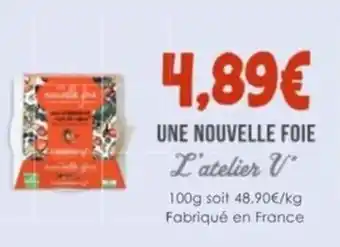 Naturalia L'ATELIER V Une nouvelle foie offre
