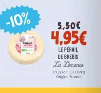 Naturalia LA LÉMANCE Le pérail de brebis offre