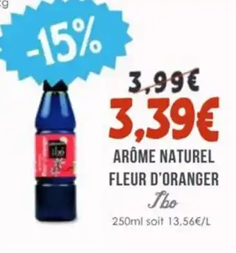 Naturalia IBO Arôme naturel fleur d'oranger offre