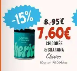 Naturalia CHÉRICO Chicorée & guarana offre