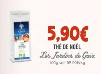 Naturalia LES JARDINS DE GAÏA Thé de noël offre