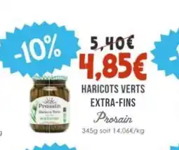 Naturalia PROSAIN Haricots verts extra-fins offre