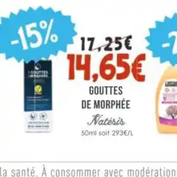 Naturalia NATÉSIS Gouttes de morphée offre
