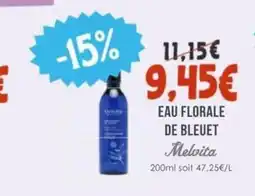 Naturalia MELVITA Eau florale de bleuet offre