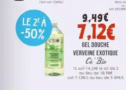 Naturalia CÉ BIO Gel douche verveine exotique offre