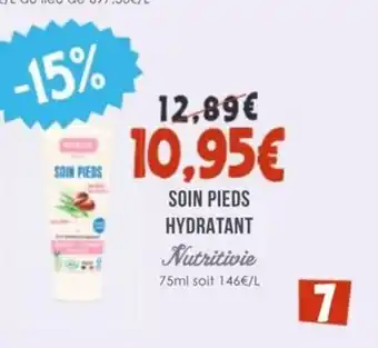 NUTRITIVIE Soin pieds hydratant