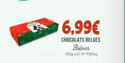 Naturalia BELVAS Chocolats belges offre